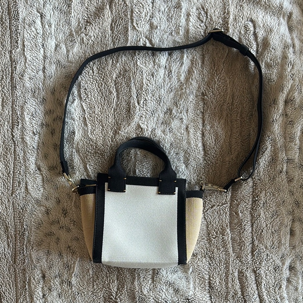 Rothy’s The Mini Handbag in Piano Keys